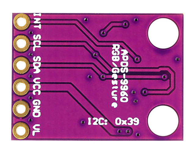 ماژول سنسور تشخیص رنگ، نور و مجاورت APDS9960 - تصویر 3