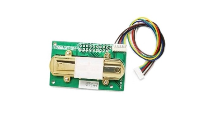 ماژول نوری تشخیص گاز دی اکسید کربن MH-Z14A - تصویر 2