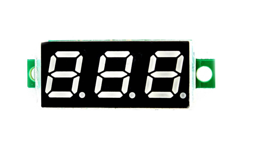 ماژول ولت متر دیجیتال 0 تا 100 ولت DC سبز “0.28 - تصویر 2