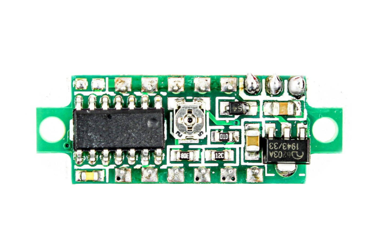 ماژول ولت متر دیجیتال 0 تا 100 ولت DC سبز “0.28 - تصویر 3