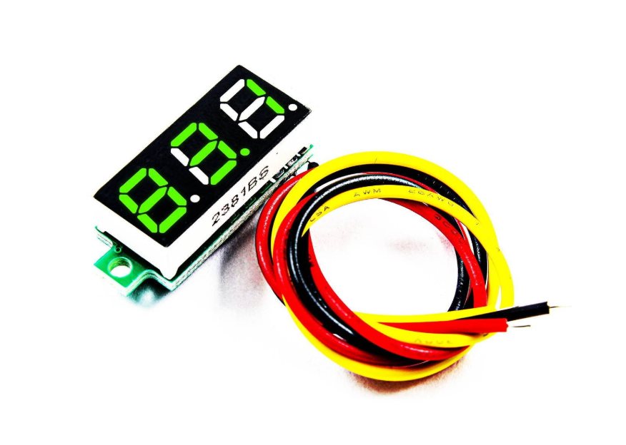 ماژول ولت متر دیجیتال 0 تا 100 ولت DC سبز “0.28