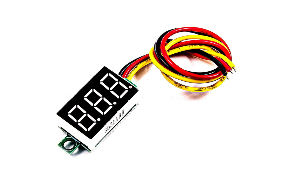 ماژول ولت متر دیجیتال 0 تا 30 ولت DC سبز "0.36