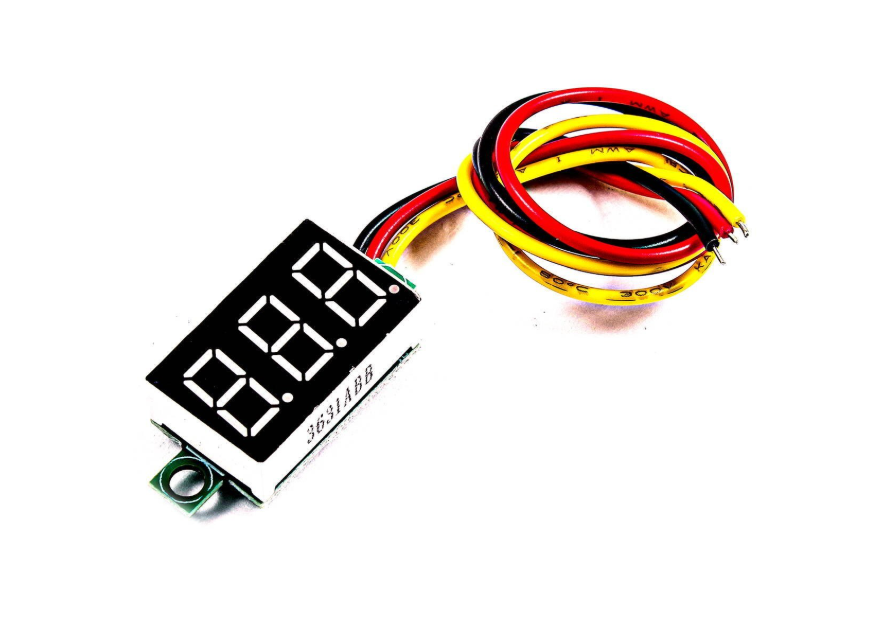 ماژول ولت متر دیجیتال 0 تا 30 ولت DC قرمز "0.36