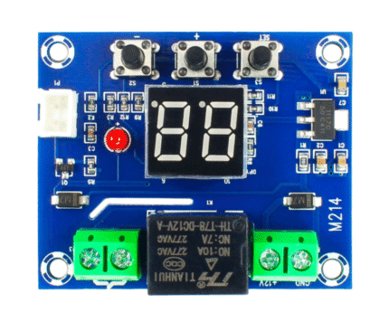ماژول کنترل رطوبت خاک XH-M214 با رله و نمایشگر
