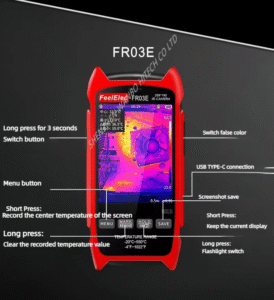 دوربین حرارتی ترمو ویژن Feelelec Fengyi FR03D 6