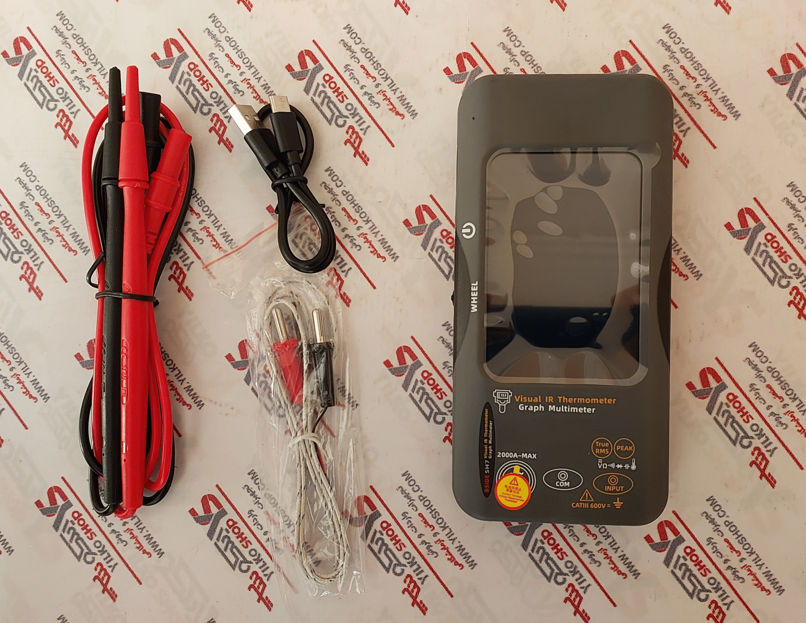 مولتی متر دوربین حرارتی (ترمو ویژن) BSIDE SH7 - تصویر 3