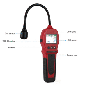 نشت یاب گاز BH90E 2 1