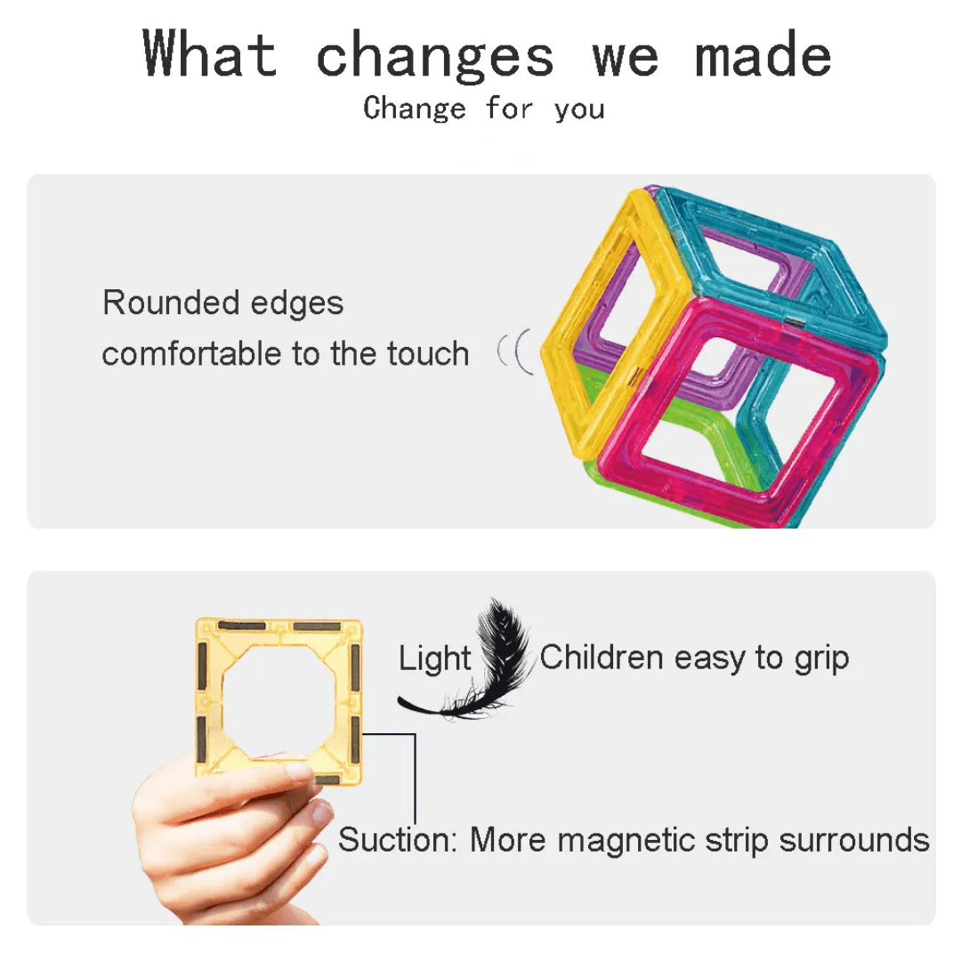 بازی کاشیهای مغناطیسی چراغدار 82 تکه - تصویر 4