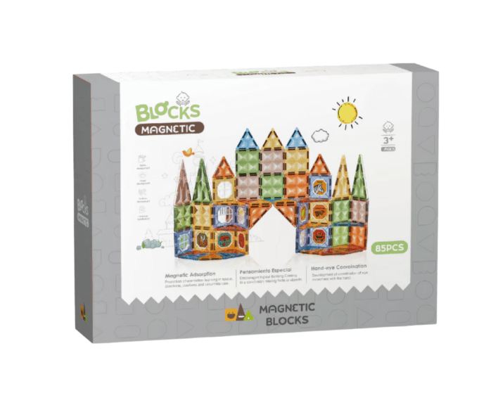 بازی ساختنی مغناطیسی 85 تکه نوع 2