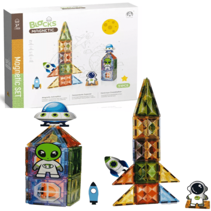 بازی ساختنی مغناطیسی 51 تکه نوع 2