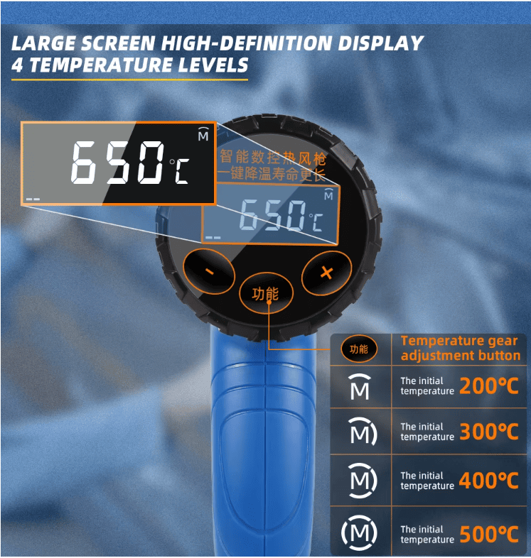 سشوار صنعتی کوآیکو (KUAIQU) مدل KQ8672S - تصویر 9