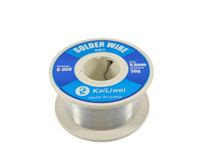 سیم لحیم 0.8mm 50gr (KaiLiwei) K-058A - تصویر 1