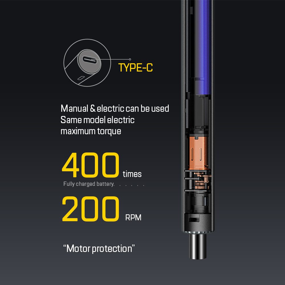 پیچگوشتی شارژی 58 عددی یوفو UF-882058 (UF) - تصویر 2