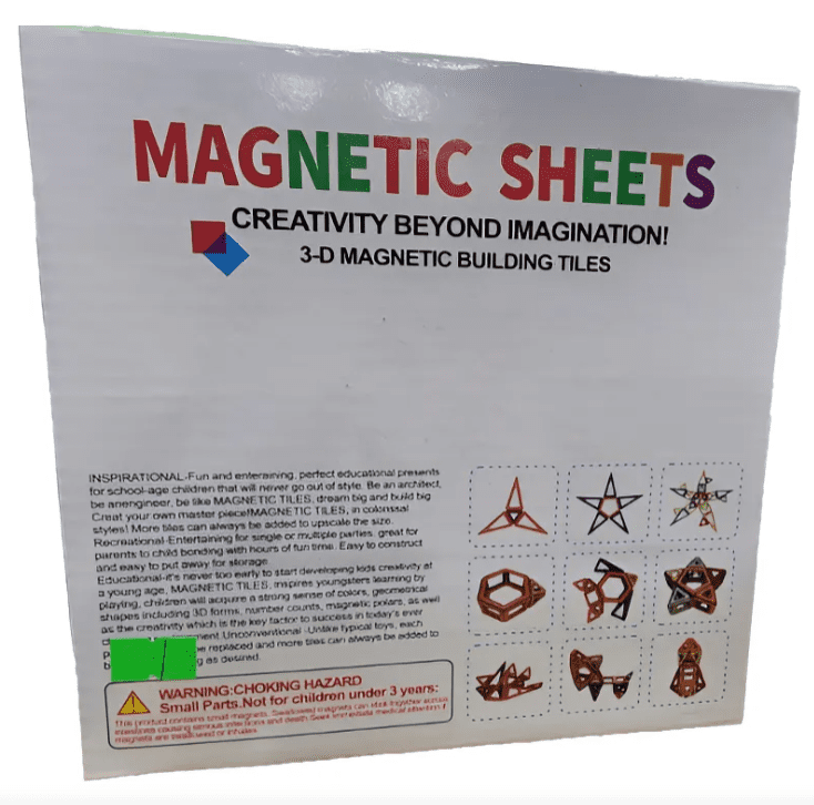 بازی ساختنی مغناطیسی 148 تکه نوع 1 - تصویر 2