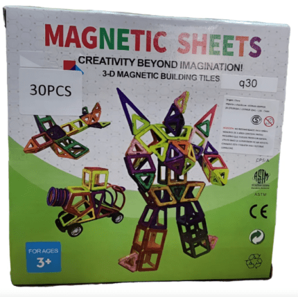 بازی ساختنی مغناطیسی 30 تکه نوع 1