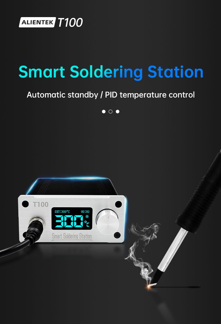 هویه رومیزی 65 وات ALIENTEK T100 - تصویر 2