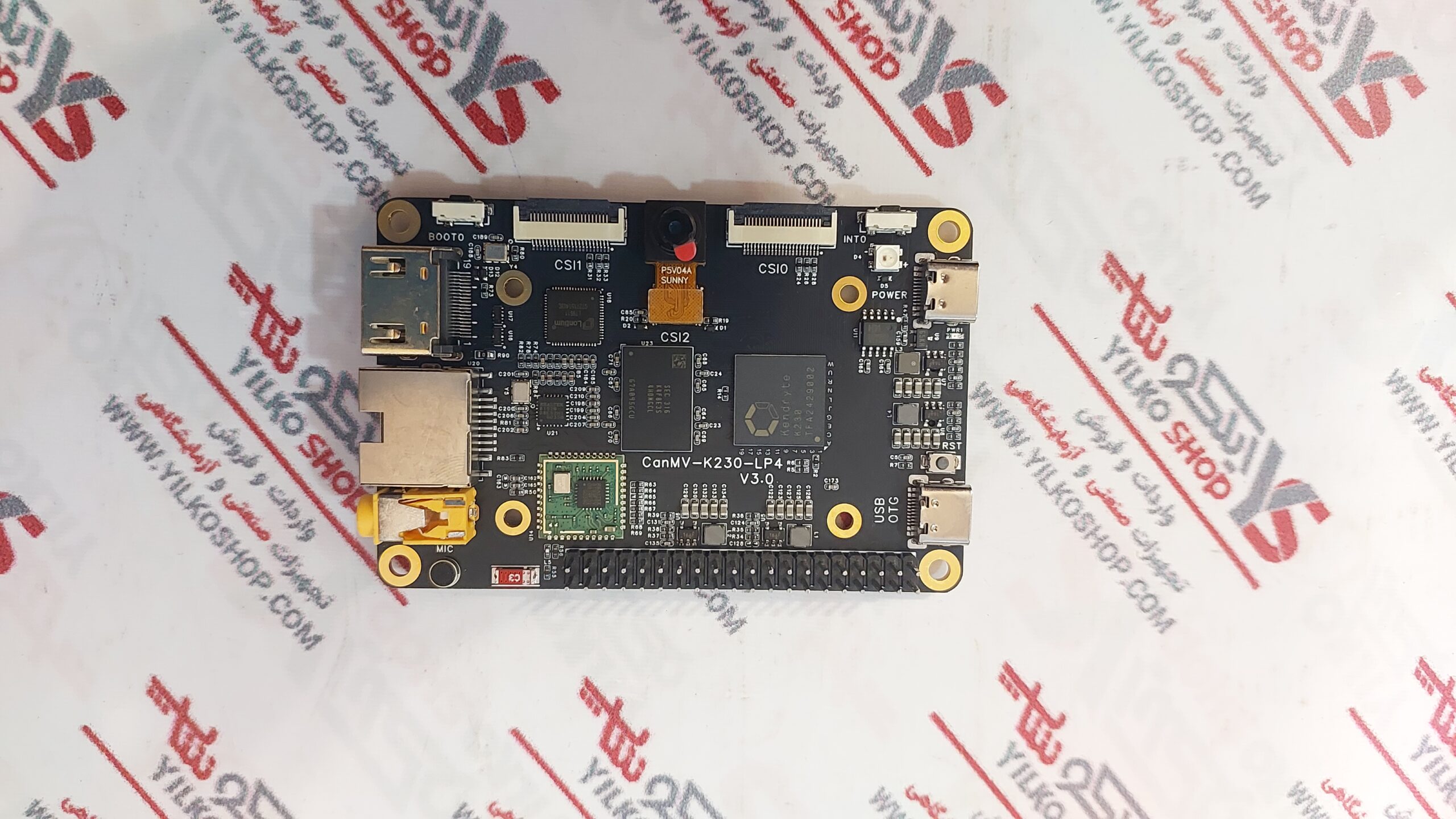 برد دیسکاوری CanMV K230 V3.0 - تصویر 4