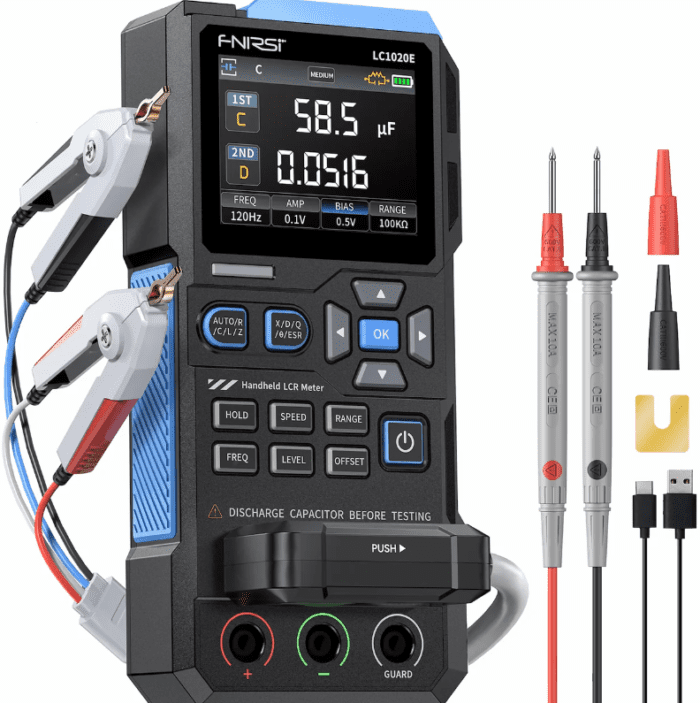 ال سی آر متر افنیرسی (FNIRSI) LC1020E - تصویر 1