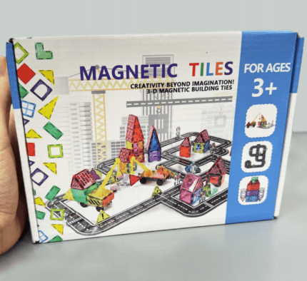 بازی ساخت و ساز با کاشی‌های مغناطیسی 40 تکه