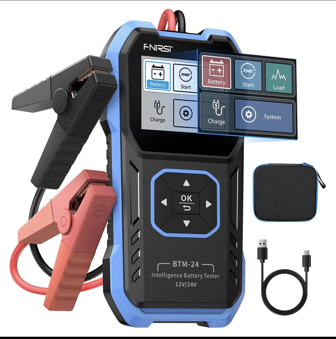 تستر مقاومت داخلی باتری افنیرسی (FNIRSI) BTM-24