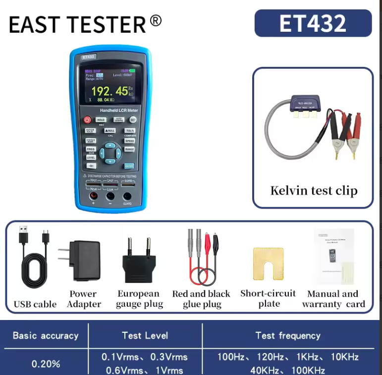 ال سی آر متر ایست تستر (EAST TESTER) ET432 - تصویر 2