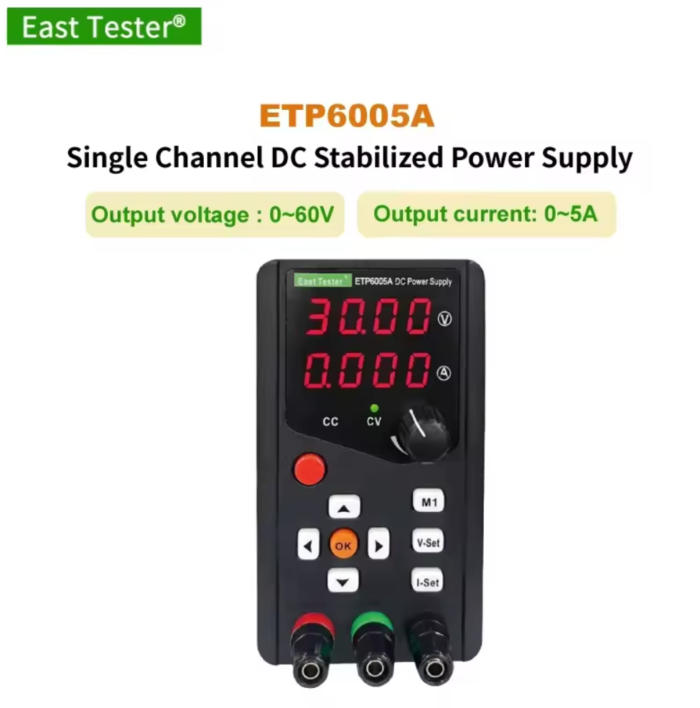 منبع تغذیه ایست تستر (EAST TESTER) ETP6005A - تصویر 1