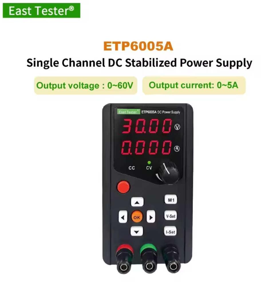 منبع تغذیه ایست تستر (EAST TESTER) ETP6005A