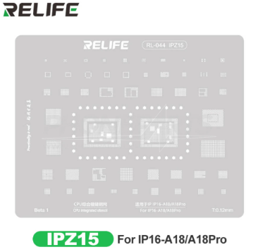 شابلون ریلایف RL-044 IPZ15 (RELIFE)