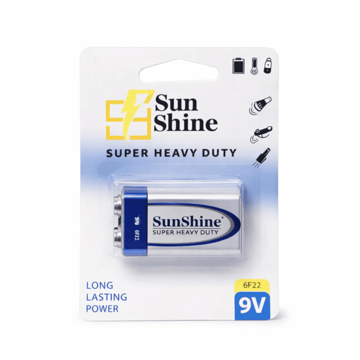 باتری 9 ولت کتابی سان شاین (SUNSHINE) - تصویر 1