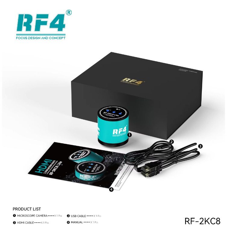 دوربین لوپ 2K (RF4) RF-2KC8 lite - تصویر 3