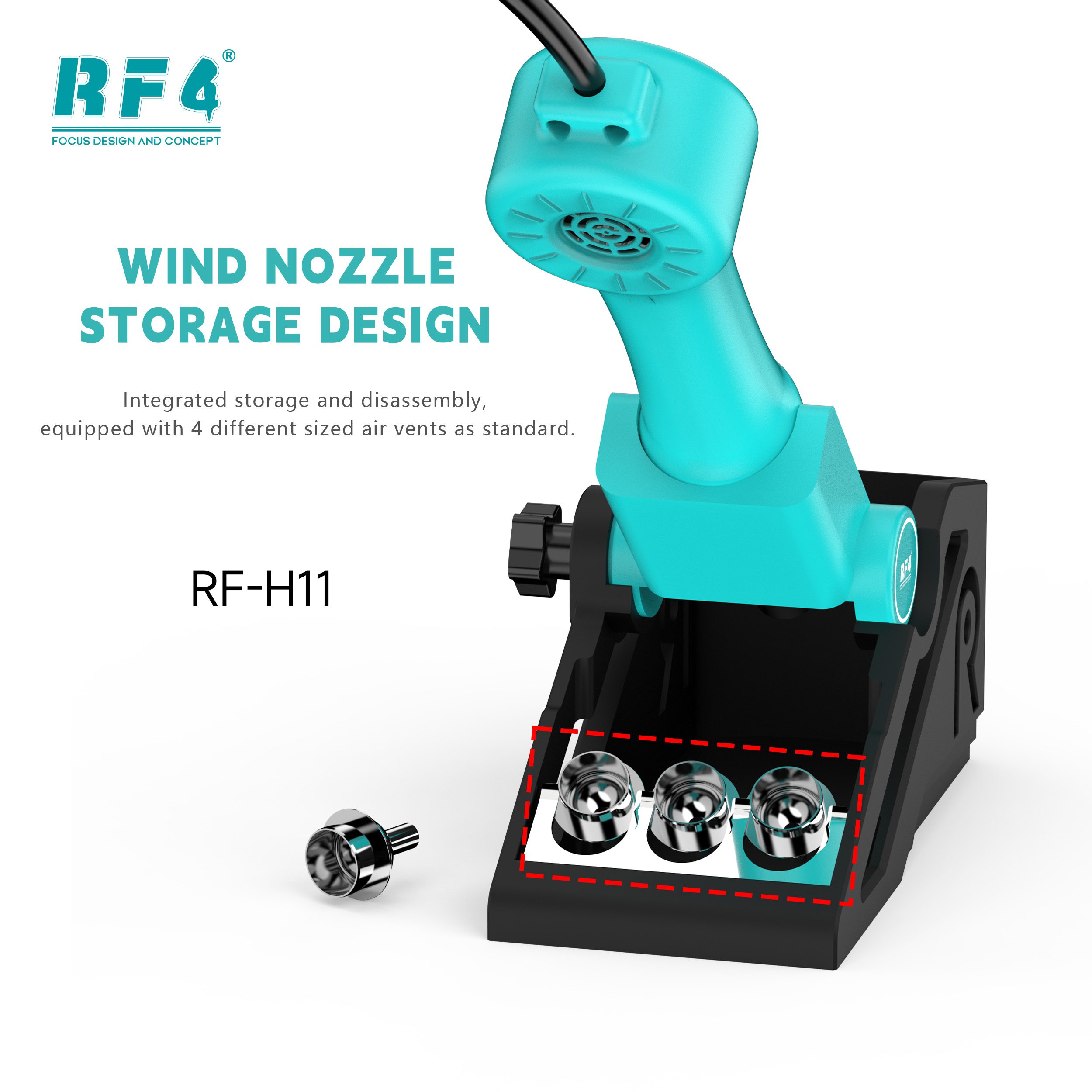هیتر هوای گرم (RF4) RF-H11 - تصویر 2