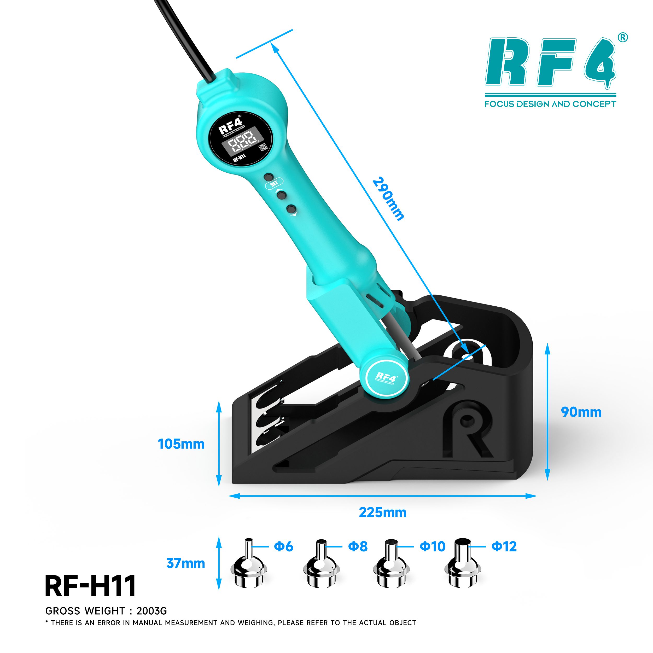 هیتر هوای گرم (RF4) RF-H11 - تصویر 3