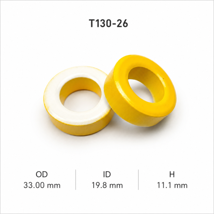 هسته پودر آهن T130-26 - تصویر 1