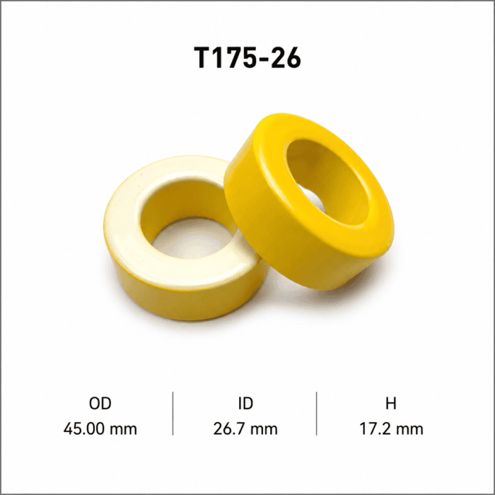 هسته پودر آهن T175-26 - تصویر 1