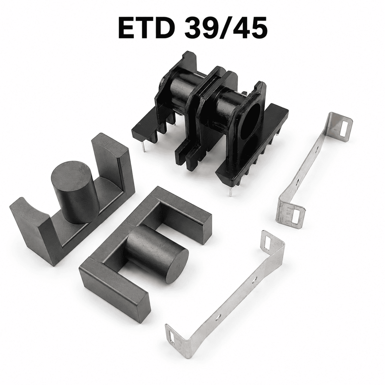هسته فریت ETD39/45 با قرقره 14 پین - تصویر 3