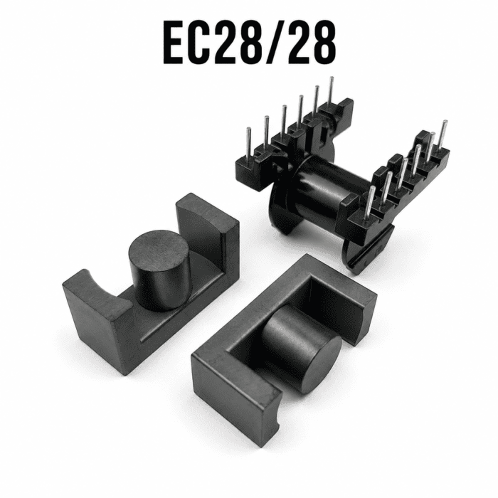 هسته فریت EC28/28 با قرقره 12 پین - تصویر 1