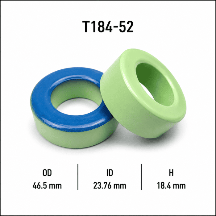 هسته پودر آهن T184-52 - تصویر 1