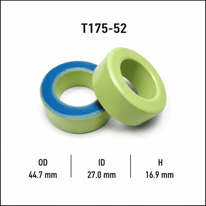 هسته پودر آهن T175-52 - تصویر 1