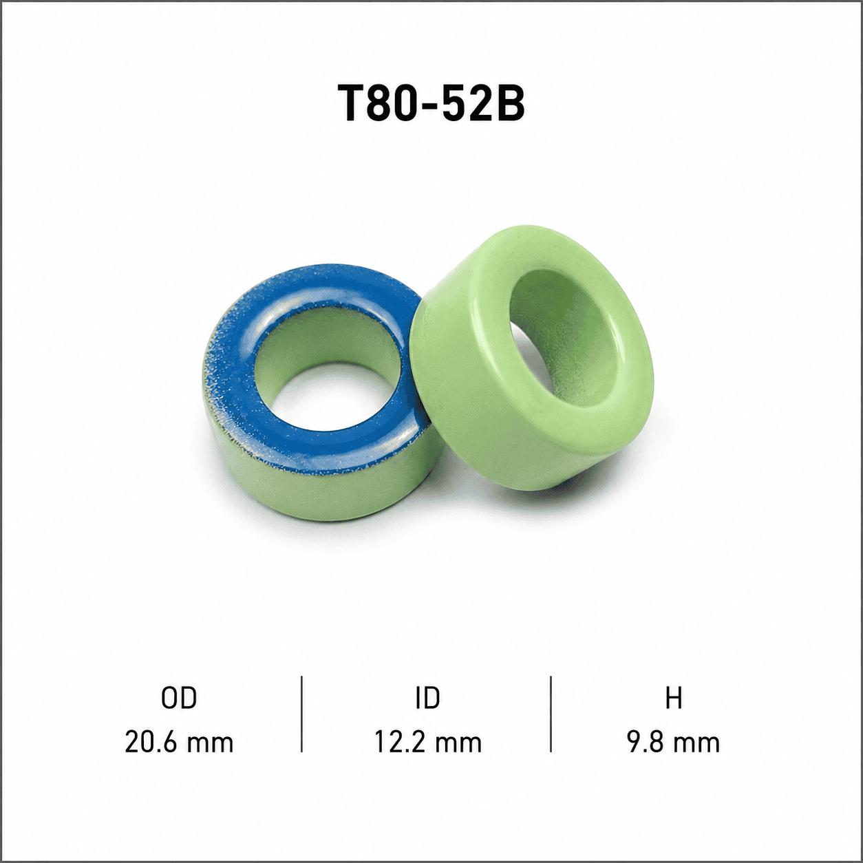 هسته پودر آهن T80-52B