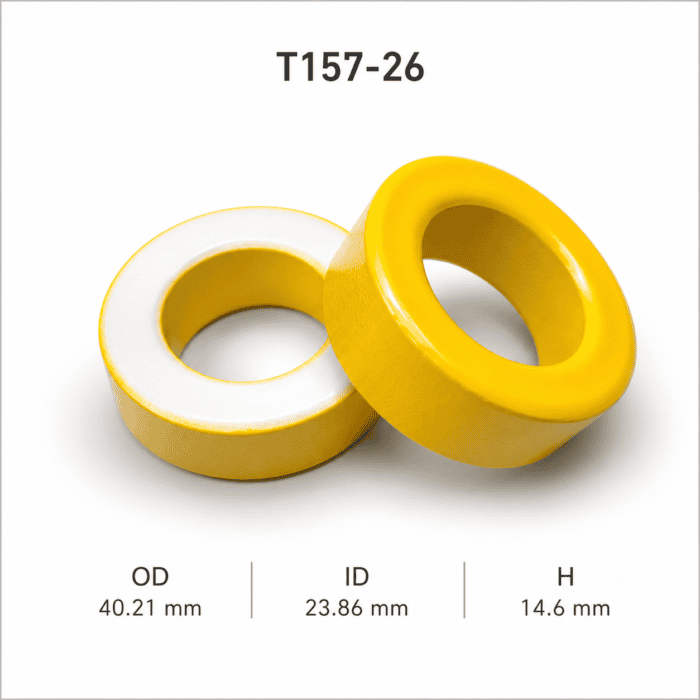 هسته پودر آهن T157-26 - تصویر 1