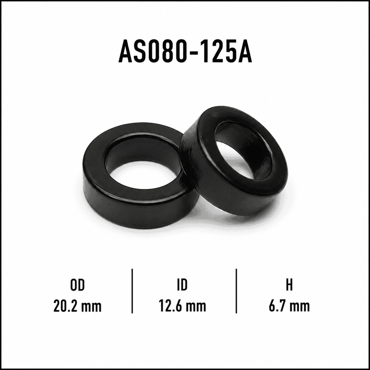 هسته SENDUST AS080-125A