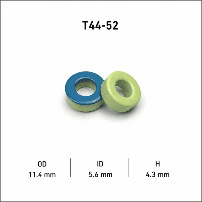 هسته پودر آهن T44-52 - تصویر 1