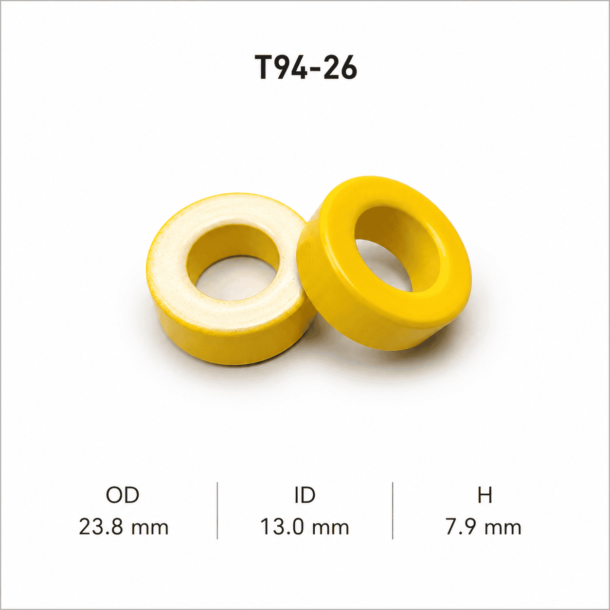 هسته پودر آهن T94-26