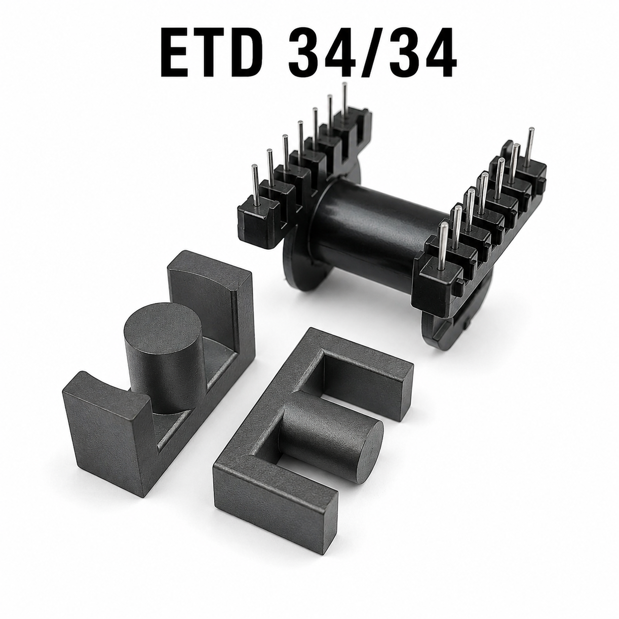 هسته فریت ETD34/34 با قرقره 14 پین